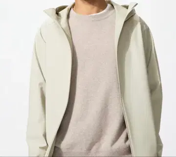 UNIQLO 블록 테크 후드티 3D 컷