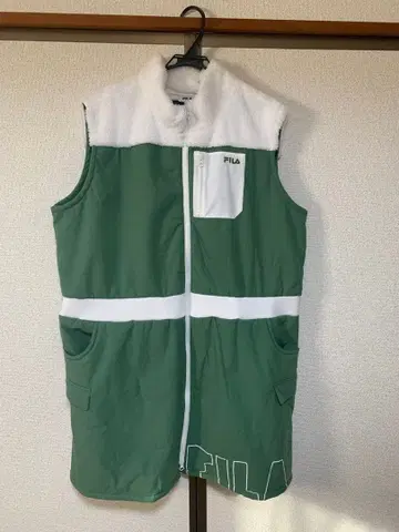 FILA 그린 집업 베스트