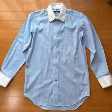 m.f.editorial m 사이즈 남성용 Y셔츠 와이셔츠 스카이블루