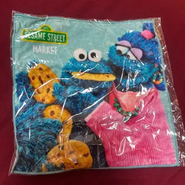 세서미 스트릿 랜덤 타월 쿠키 몬스터 패턴