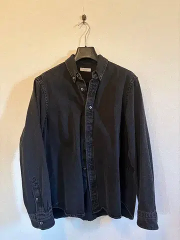 [ 설날 세일 ] BEAUTY&YOUTH 다크 그레이 긴팔 셔츠