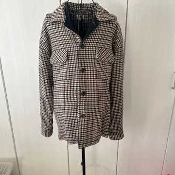 BEAMS HEART 체크 무늬 자켓 XL