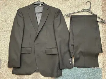 3 포멀 슈트 슬림 깊은 염색 가공 블랙 상복 2 버튼 관혼상제 장례식