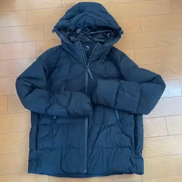 세탁 가능 다운 자켓 블랙 LL 사이즈
