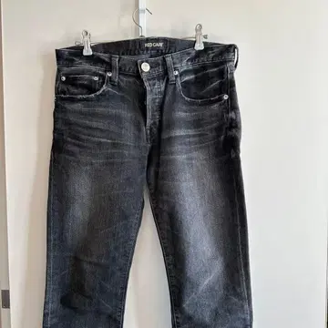 RED CARY 그레이 스트레이트 데님