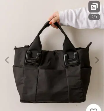 ear PAPILLONNER 포켓 8개 수지 부품 2way 토트백 S