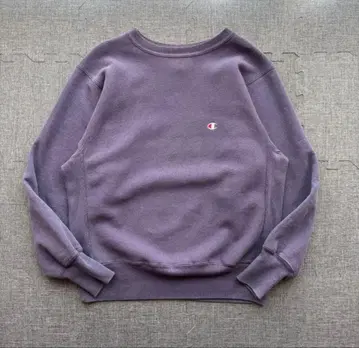 90s 챔피언 리버스 위브 USA제 M 페이드 퍼플