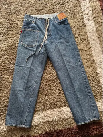 SUNSEA 21SS ALTENATING DENIM 사이즈 3