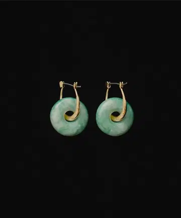 ANU 플래닛 2WAY 귀걸이/스톤 라이트 블루