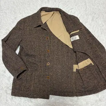 45RPM 테일러드 자켓 트위드 면 가을/겨울