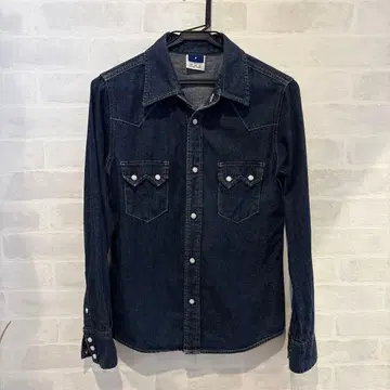 초기 DUNGAREE JOHNBULL 웨스턴 데님 셔츠 레어템