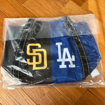 MLB 토트백 네이비 브라운