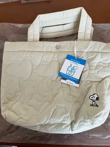 ROOTOTE 스누피 토트백 아이보리 미사용 새상품