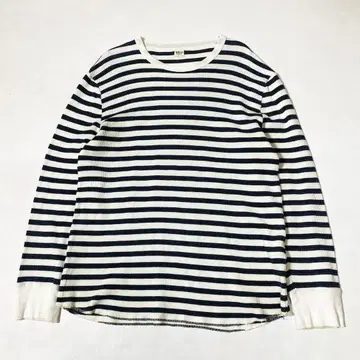 Ron Herman 보더 서멀 롱 슬리브 티셔츠 롱 T