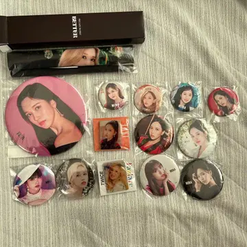 TWICE 미나 캔뱃지, 굿즈 묶음 판매