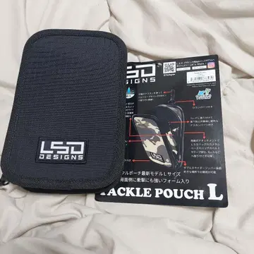 LSD 택클 백 택클 파우치 L 블랙 새상품