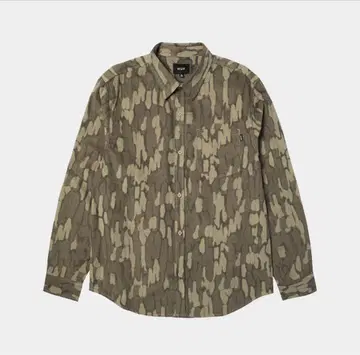 HUF 올리브 카모플라쥬 긴팔 셔츠