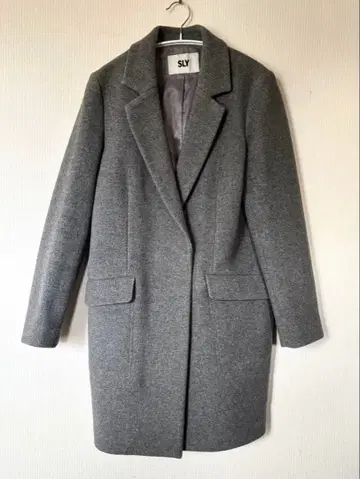 SLY 체스터 코트 그레이