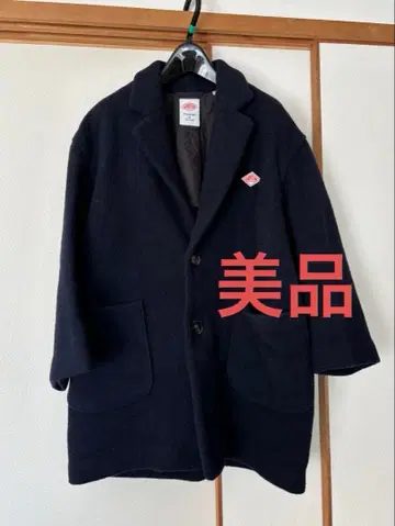 새상품급 레어 단톤 울 모사 테일러드 자켓 30800엔 네이비