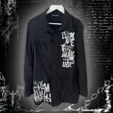 GHOST OF HARLEM 밀리터리 코트 기믹 펑크