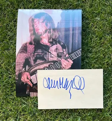 존 메이올 ( John Mayall ) 친필 사인