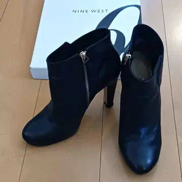천연 가죽 숏부츠 여성용 NINE WEST 23.5cm~24.0cm