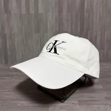 Calvin Klein Jeans 베이스볼 캡 화이트