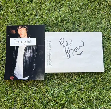 The Stone Roses 이안 브라운 친필 사인