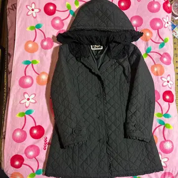 핑크하우스 퀼팅 코트