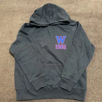 W 1982 후드티 다크 그레이