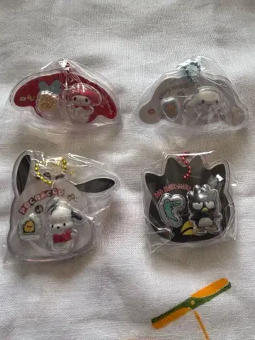 산리오 패키지 참 4개 세트