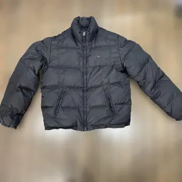 TOMMY HILFIGER 블랙 다운 자켓 M