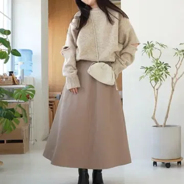 STYLEMIXER 암 슬릿 믹스 니트