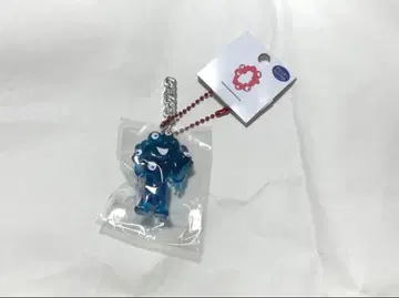 오사카 간사이 만박 미야쿠미야쿠 입체 PVC 키링 글리터 블루