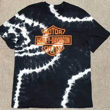 할리데이비슨 타이 다이 T셔츠