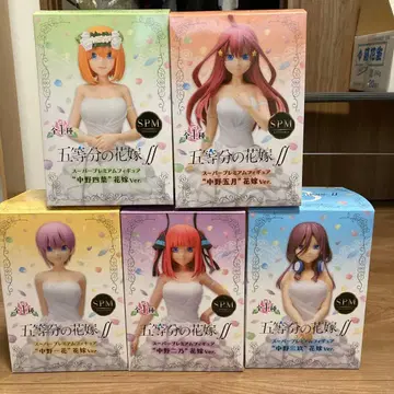 5등분의 신부 피규어 5체 세트 신부Ver.