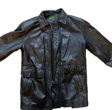 ATELIER ZERO 블랙 가죽 자켓