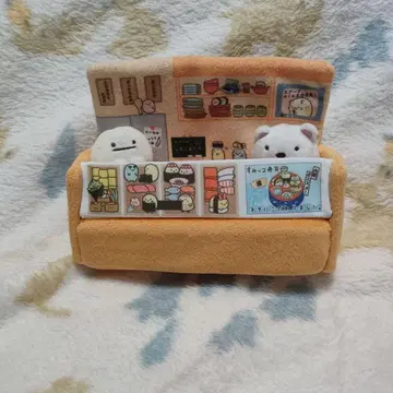 LOFT 한정판 스미코구라시 초밥회 장면 봉제 인형