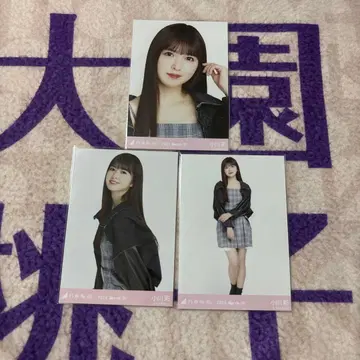 노기자카46 브로마이드 오가와 아야 데님 자켓 컴프