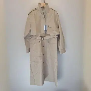 미사용 새상품 JEANASIS 멀티WAY 스탠드 코트 트렌치코트