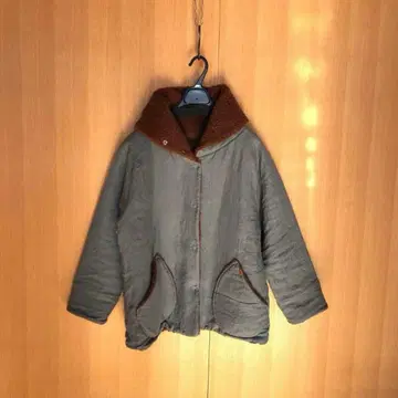 린넨 x 보아 코트 핸드메이드 작가님