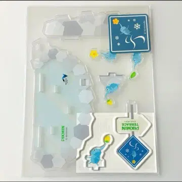 피크민 피크민 테라스 미야지마SA 얼음 피크민 아크릴 스탠드 스티커 B