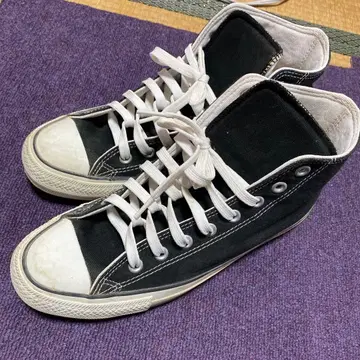 Converse 블랙 하이컷 스니커즈