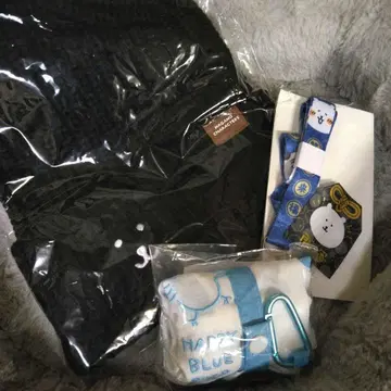 나가노 마켓 해피백 2026 니트 모자 에코백 스트랩 3종