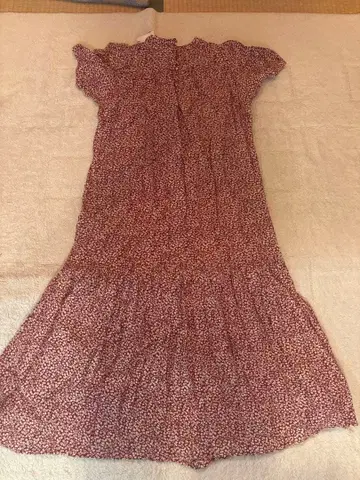 FREAK'S STORE 꽃무늬 반팔 롱 원피스