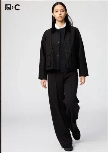 UNIQLO C 맨투맨 스트레이트 팬츠 M