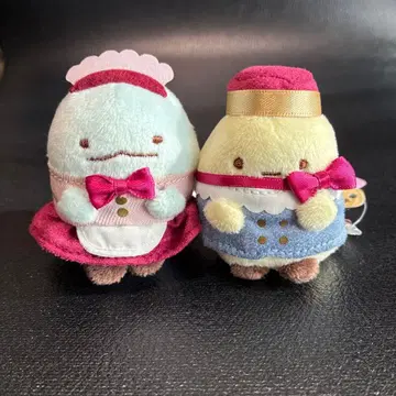 새상품 스미코구라시 테노리 봉제 인형 타피오카 & 토카게 2점