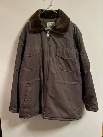 SEARS Work Leisure 시어스 옷깃 보아 퀼팅 리브 자켓