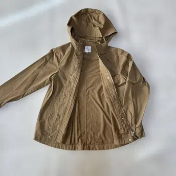 KUMIKYOKU 브라운 마운틴 후드티 이너 포함