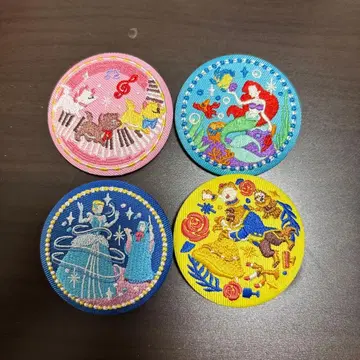 디즈니 자수 캔 배지 2